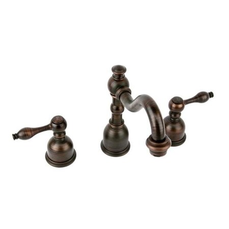 Premier Copper Products Premier Copper Products B-WS01ORB Widespread Bathroom Faucet B-WS01ORB